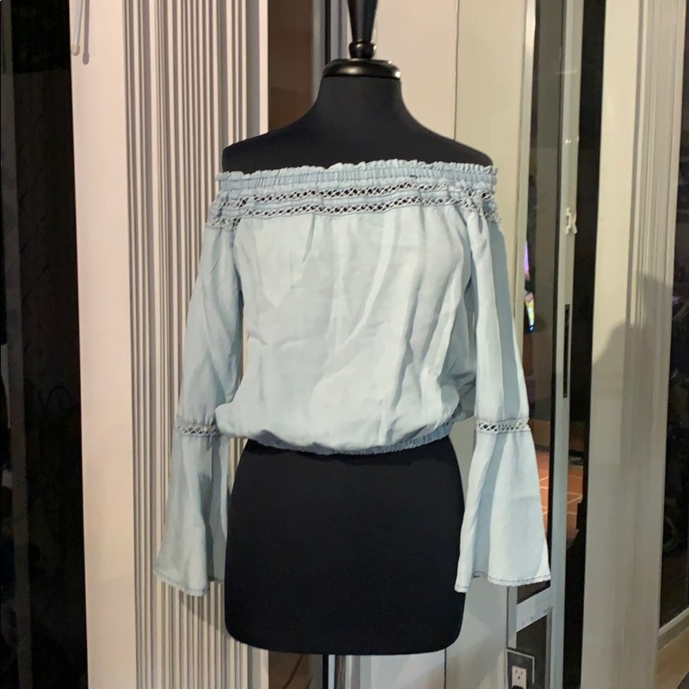 Walter Baker Long Sleeved Boho Top
